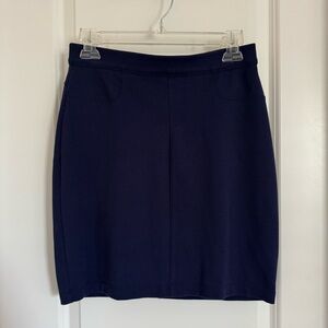Sophie Max Navy Skirt, S